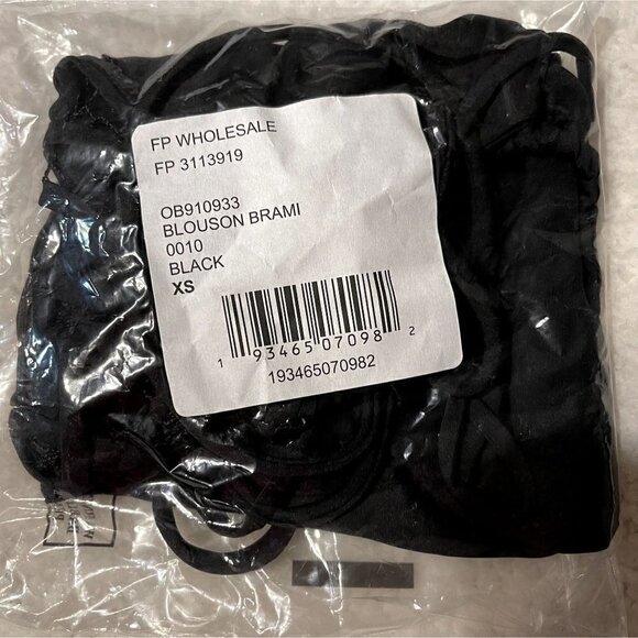 NEW Free People Blouson Brami in Black - Picture 4 of 8